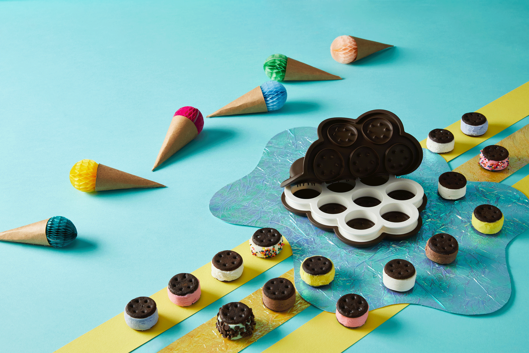 Mini ice cream sandwich maker hotsell