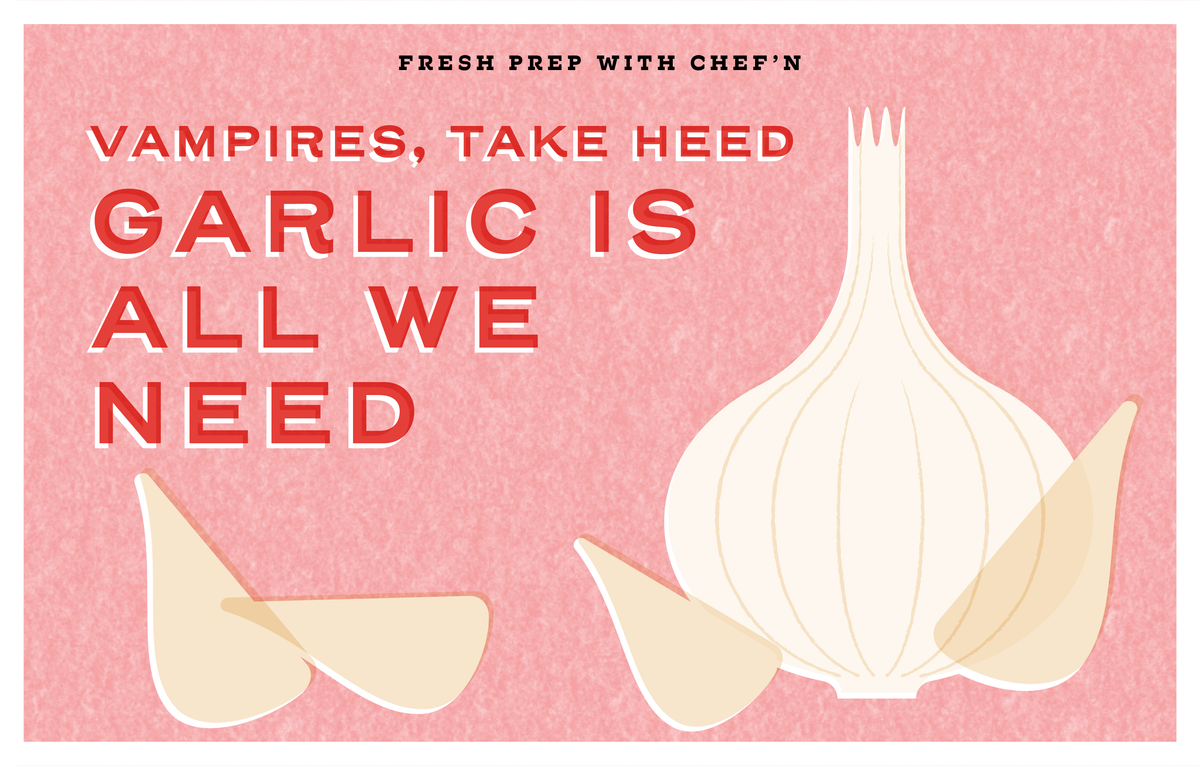 Vampires, Take Heed—Garlic Is All We Need