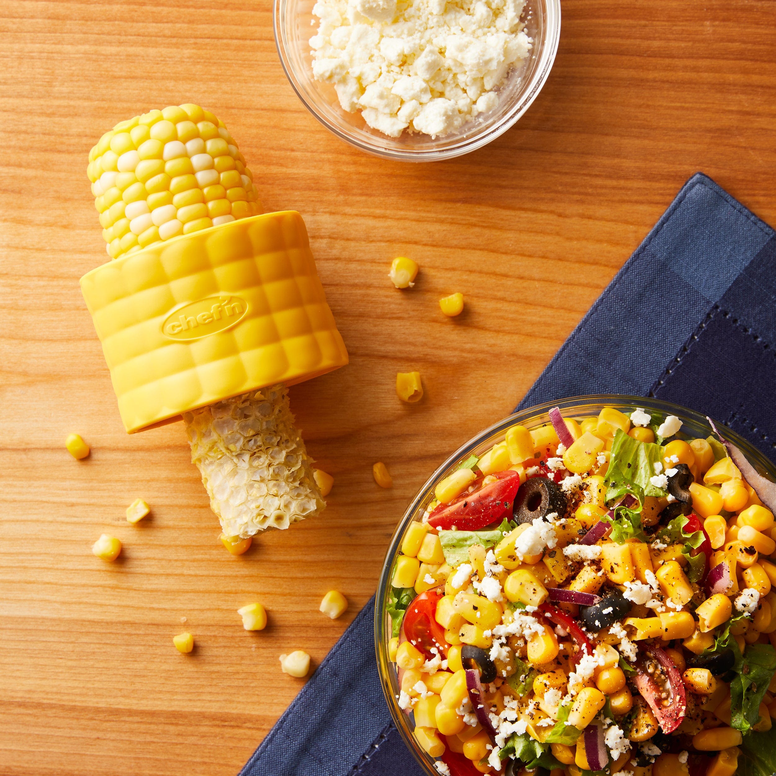 Chef'n Fruit & Vegetable Prep Cob Corn Stripper Cob Corn Stripper