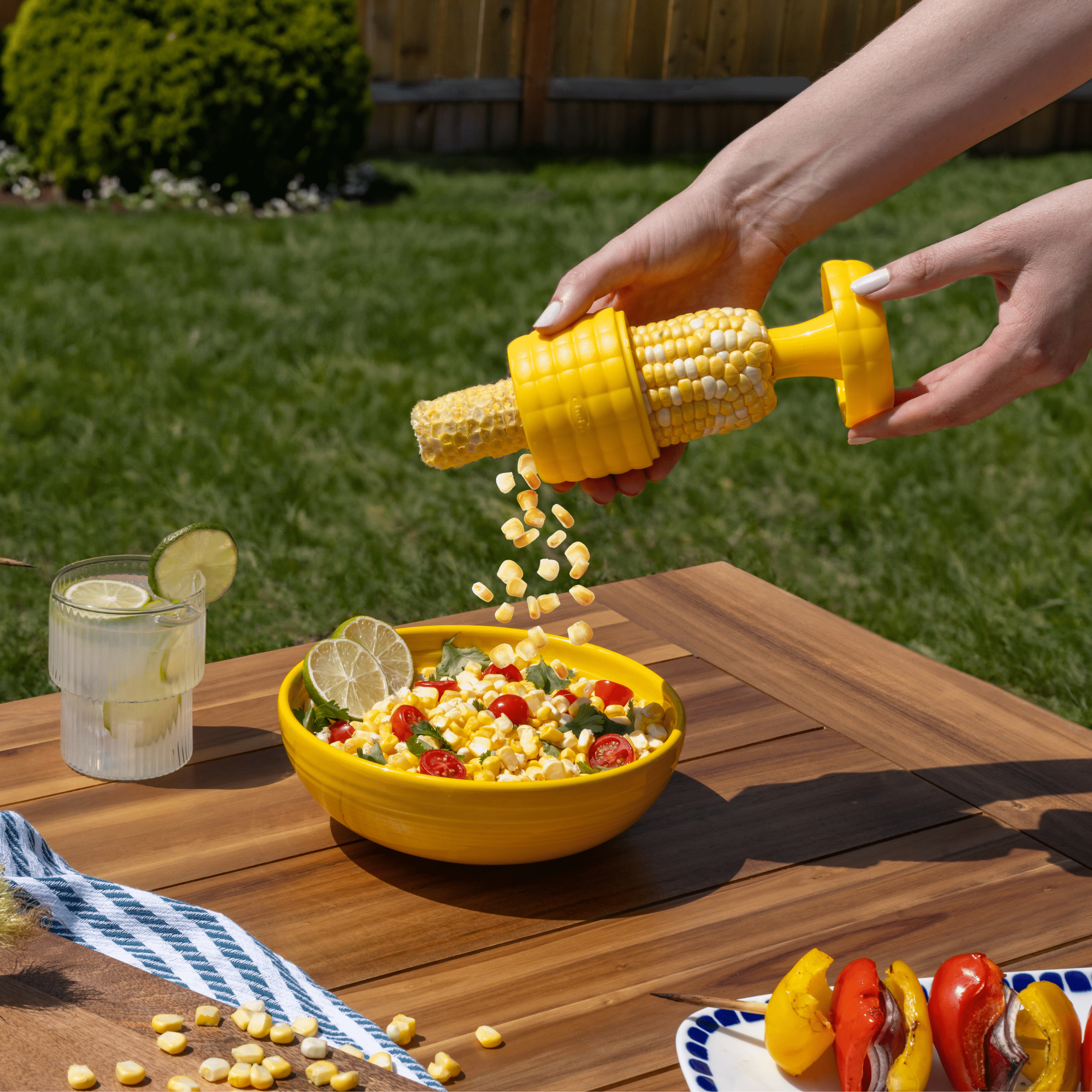 Chef'n Fruit & Vegetable Prep Cob Plus Corn Stripper Cob Plus Corn Stripper