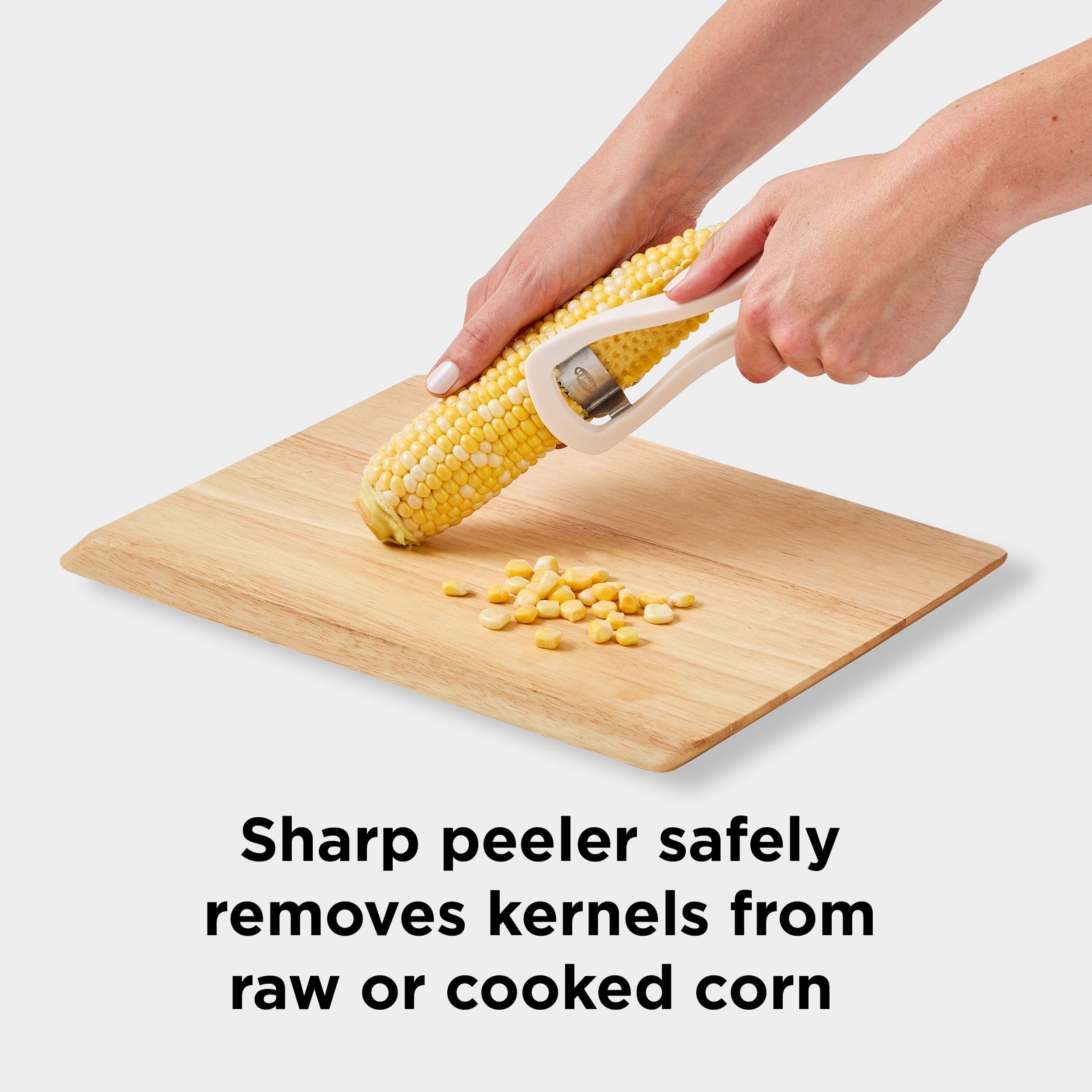 Chef'n Corn Silkster & Peeler Nesting Corn Tool Set Corn Silkster & Peeler Nesting Corn Tool Set