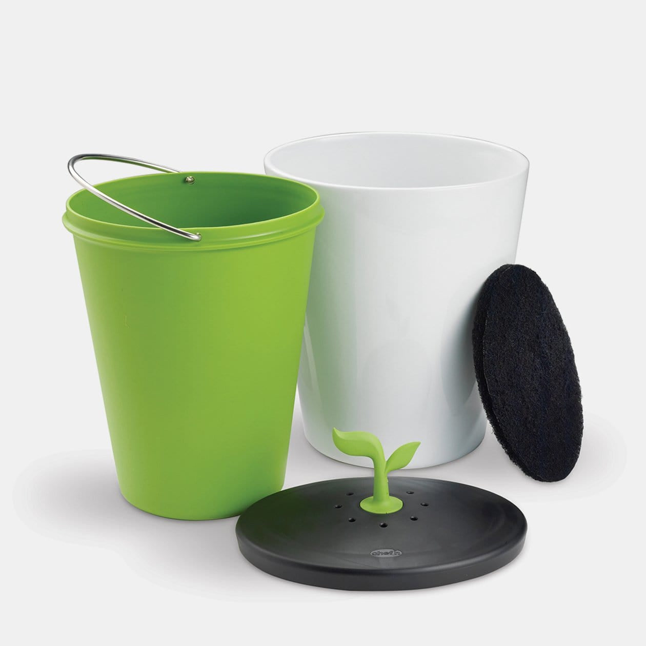 Chef'n Fruit & Vegetable Prep EcoCrock Compost Bin