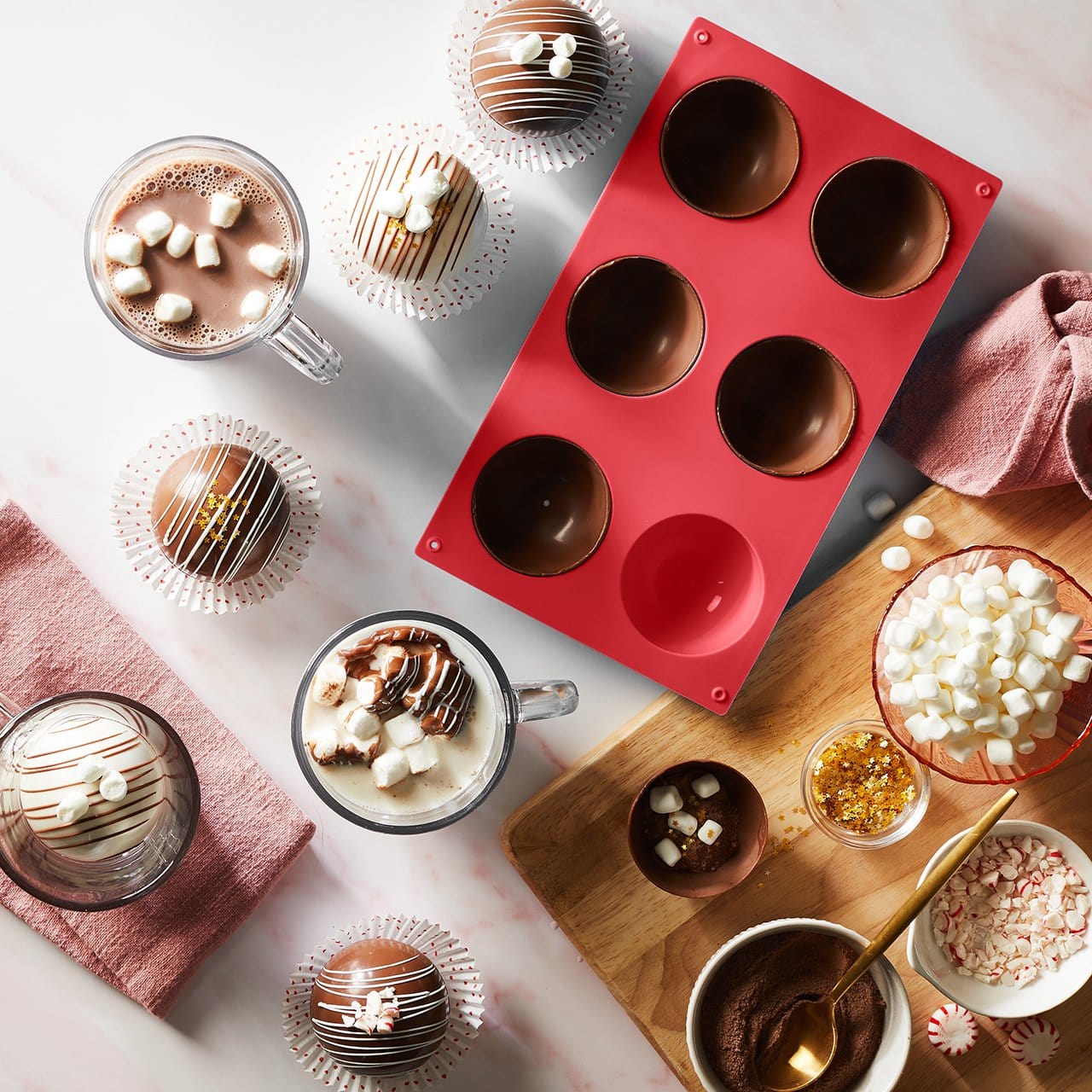 Hot Cocoa Bomb Molds – Chef'n