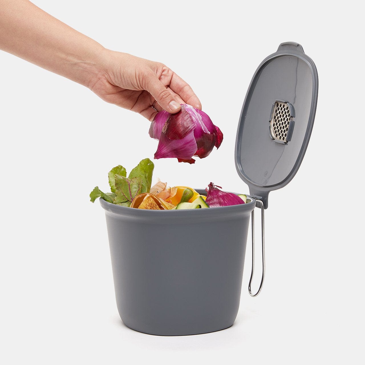 Kitchen Compost Bucket with Charcoal Filter