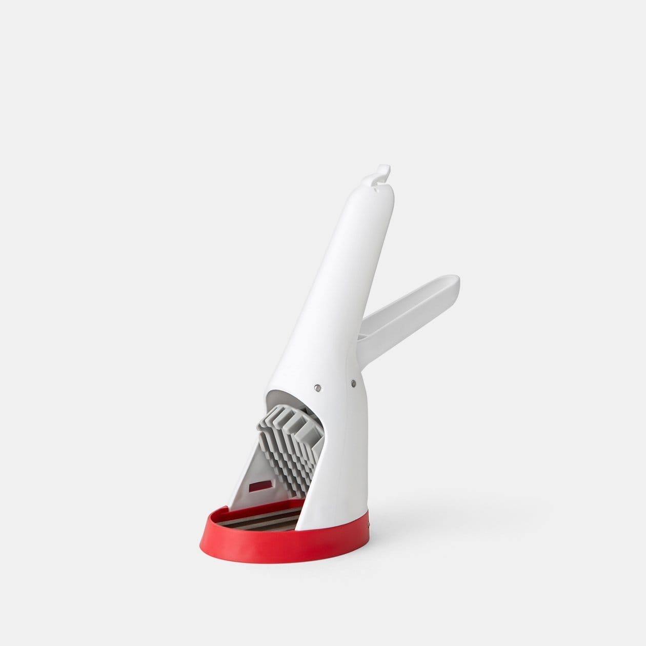 Chef'n Fruit & Vegetable Prep/Cutting & Chopping Slicester Handheld Strawberry Slicer Bundle Item