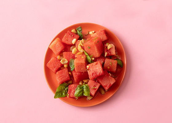 Watermelon Peanut Salad
