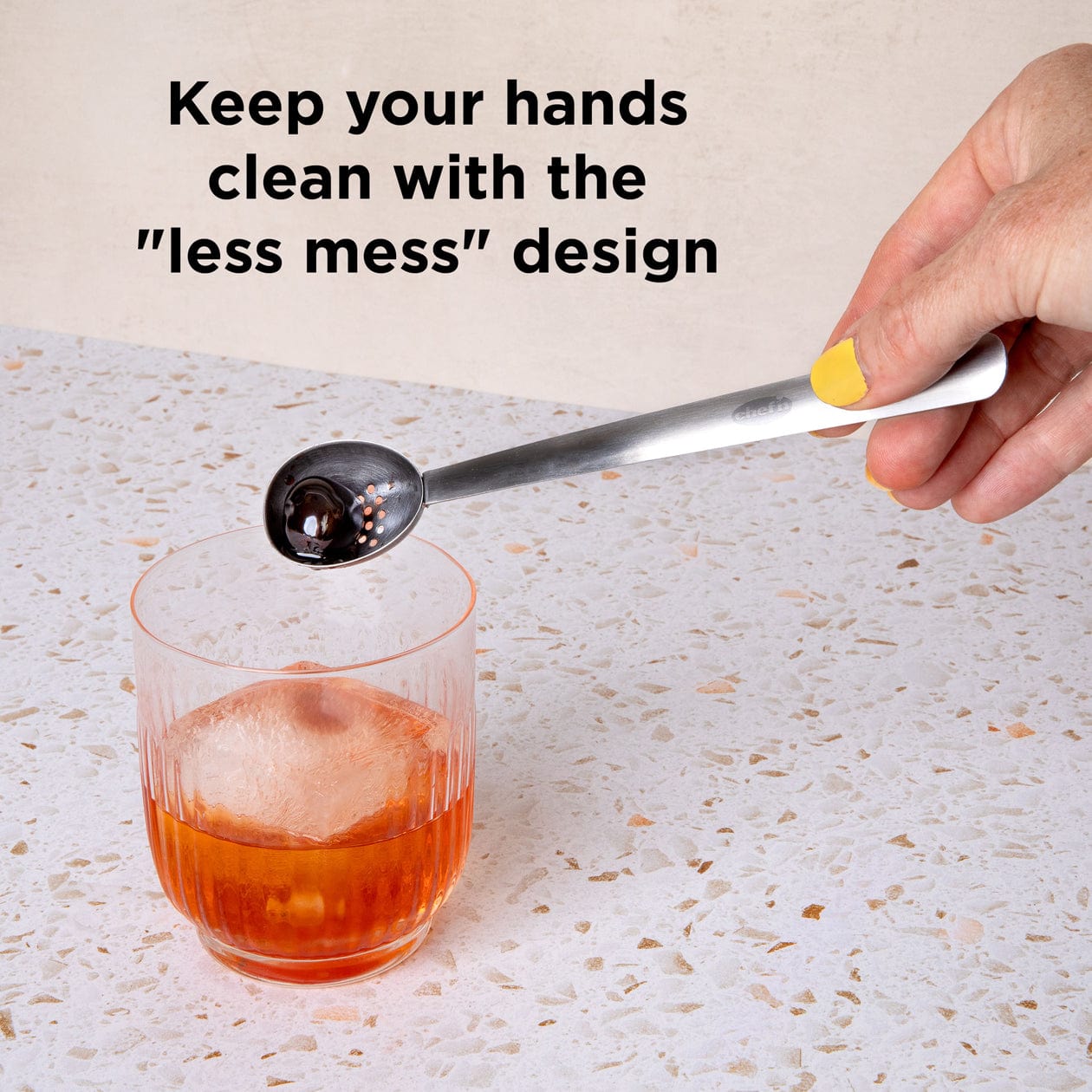Chef'n Kitchen Tools FridgeFork Pro Collection Strainer Spoon FridgeFork Pro Collection Strainer Spoon