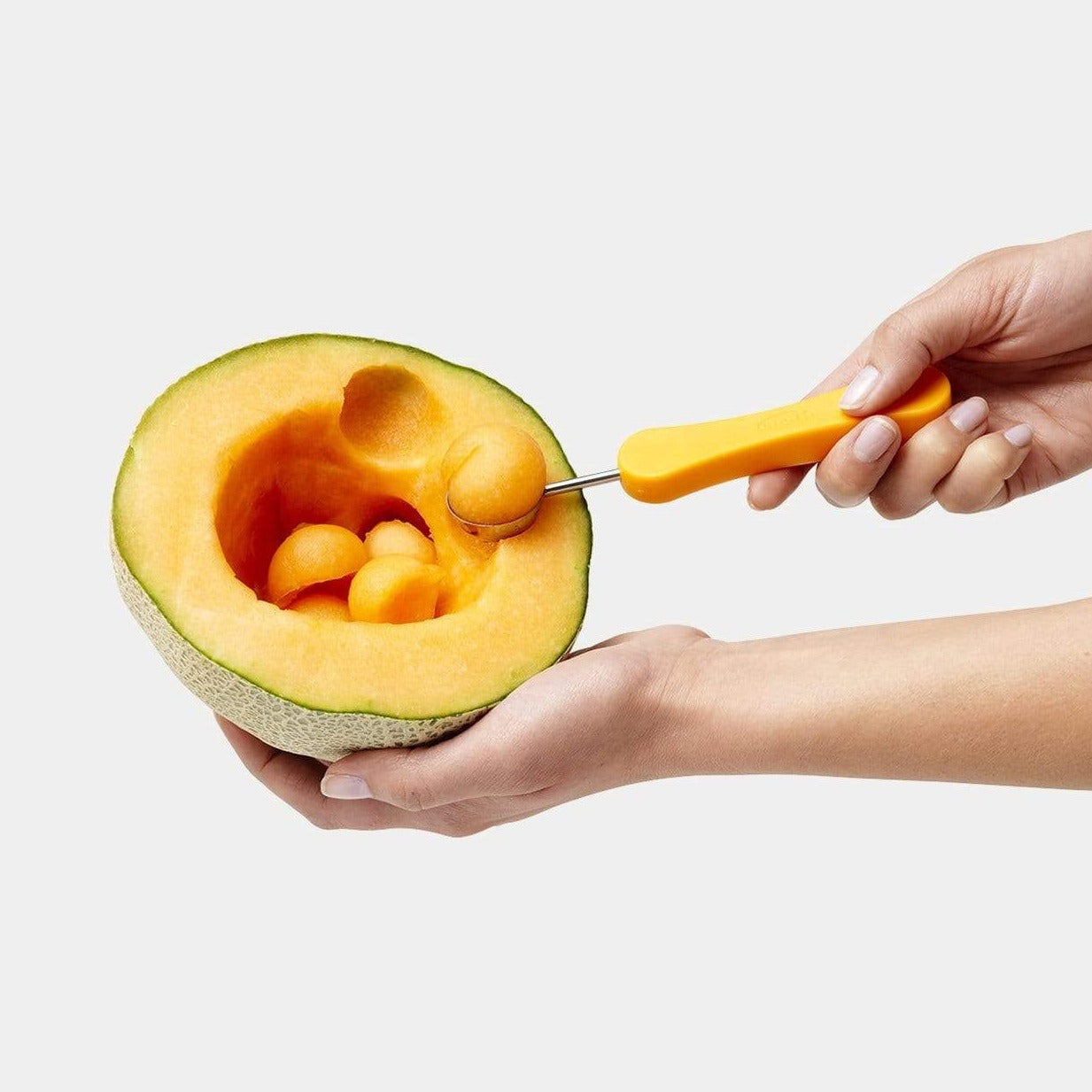 Chef'n Fruit & Vegetable Prep Scoop Troop Melon Baller and Fruit Scoops Set