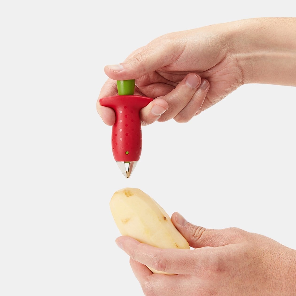 Chef'n Fruit & Vegetable Prep StemGem Strawberry Stem Remover
