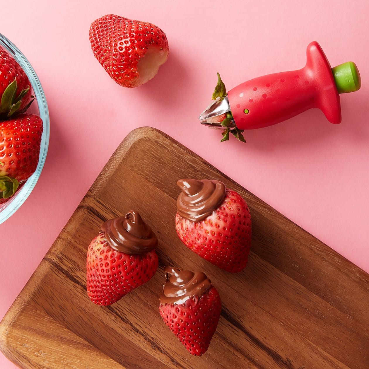 Chef'n Fruit & Vegetable Prep StemGem Strawberry Stem Remover